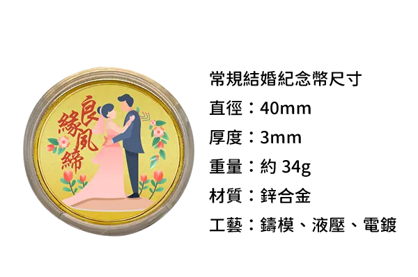 客製結婚紀念幣-17